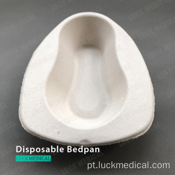 Modelo de papel descartável Bedpan